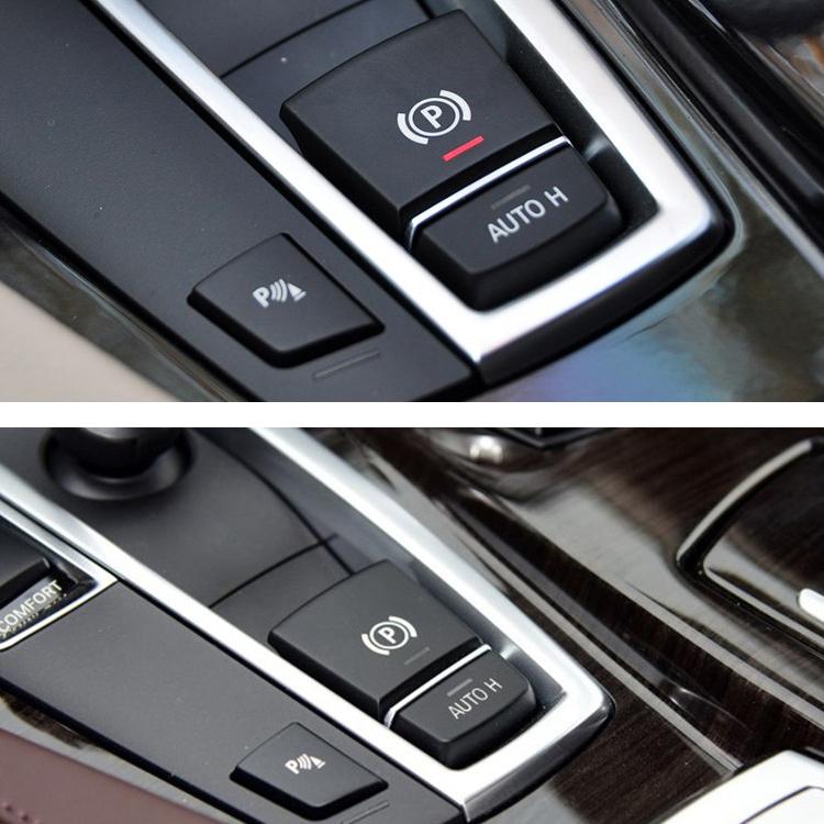 Замена накладки кнопки автопарковки, кнопки P ручного тормоза для BMW 5 / 6 Серии 2014/07-2017/05