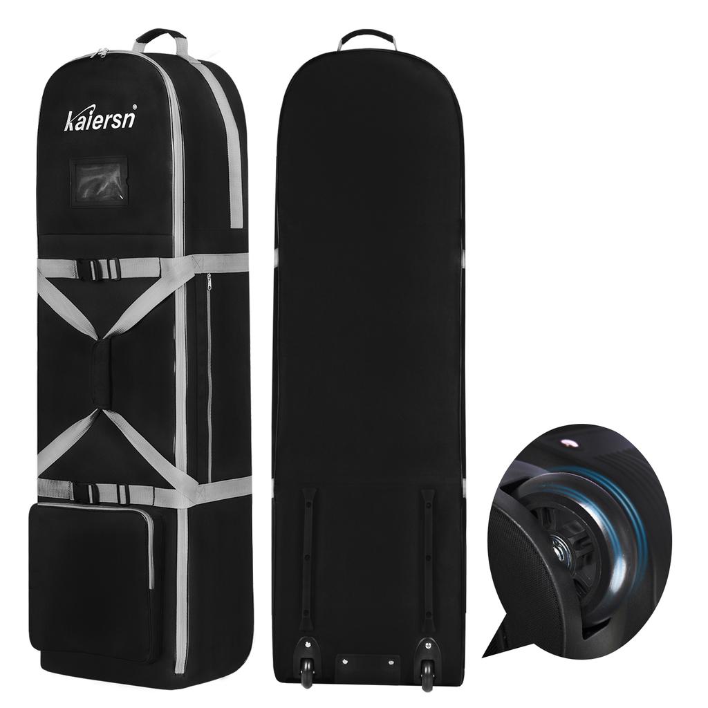 Kaiersn Гольф Авиационная Сумка Большой вместимости Складная Авиаперевозка Сумка для гольфа Авиаперевозка Дорожный чехол для гольфа