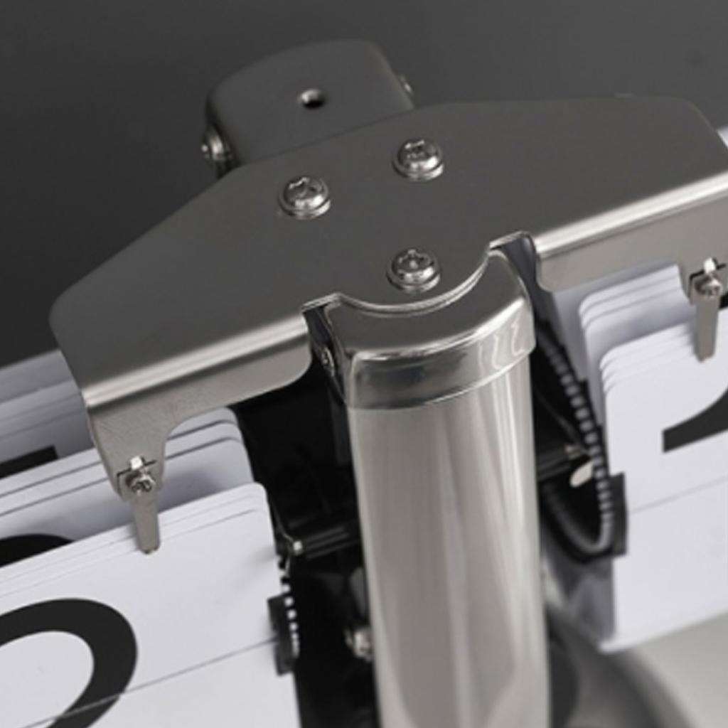 Clock Digital Down Clock Retro Minimalist Single Foot Mechanical Auto Clock Desk Clock for Home Livingroom Decor