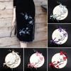 Plum Blossom Flower Applique Clothing Embroidery Patch Fabric Sticker Iron On Patch DIY Craft Repair Clothes Sewing Accessories
