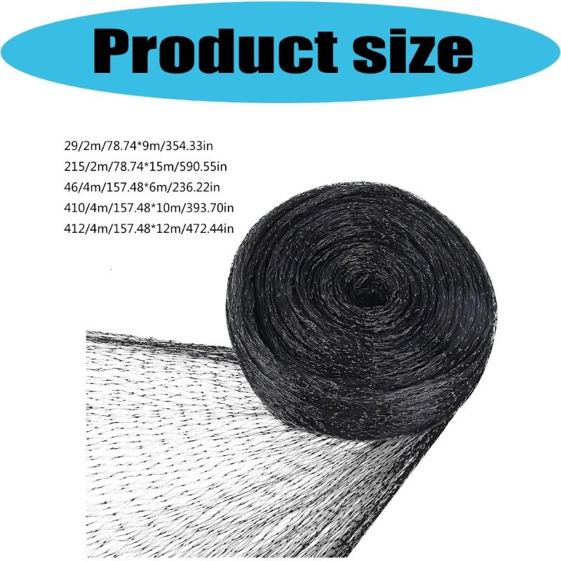 Thick Bird Exclusion Net Plant Orchards Fruit Protecting Meshes Reusables Garden Bird Net Protects Fruits Vegetables