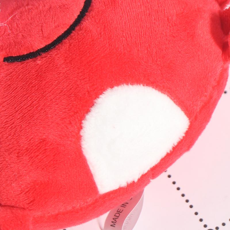 Красный краб плюшевая игрушка кулон брелок мягкая плюшевая игрушка милое животное чучело плюша