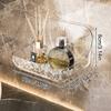 Household Acrylic Bathroom Shelf, Bathroom, Toilet, Perforation-Free Wall Hanging Washstand, Cosmetics Storage Shelf On The Wall