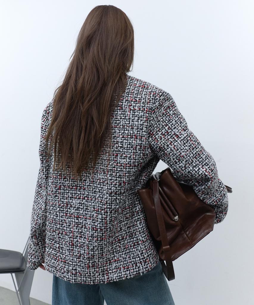RAFFINE ATELIER Maison Tweed Jacket White