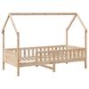 VidaXL Cadre de lit d'enfants forme de maison 80x200cm bois pin massif, cadre de lit en forme de maison, cadre de lit pour 850704