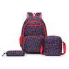 Женский комплект из трех рюкзаков для учеников младших классов, школьный ранец с сумкой через плечо, сумка для ручек