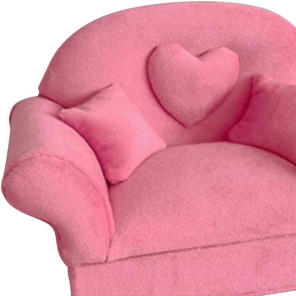 1/6 Sofa Girls and Women JEWELLERY Box, Bedroom Decor Storage Case,Box Organizer, 12 Inch Dolls Action Figures, Sofa for Two People