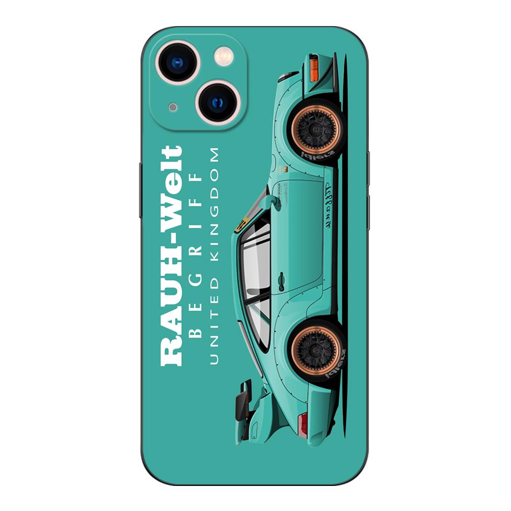 Черный чехол из ТПУ для Realme C3 C35 C20 C21 C21Y C25 C25Y C25S C11 2021 2020 чехол jdm RWB 911 964 933 спортивный автомобиль