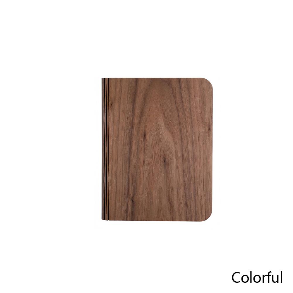 Светодиодный деревянный светильник для книг 3D креативный USB перезаряжаемый магнитный ночник складная светящаяся книга для детей подарок на день рождения Рождество