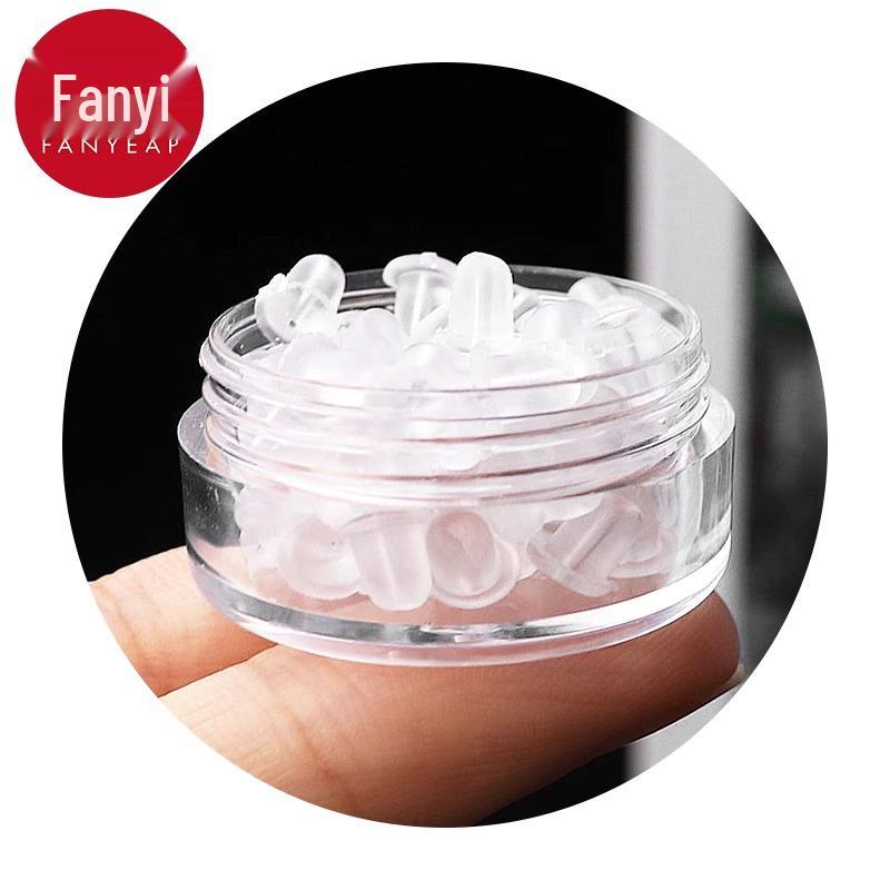 10 шт. Силиконовые заглушки для серег с защитой от выпадения – Бесплатная доставка