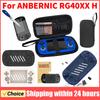 Для игровой консоли ANBERNIC RG40XX H Силиконовый чехол Ударопрочный Защитный корпус Чехол-рукав с ремешком для Anbernic RG40XX H