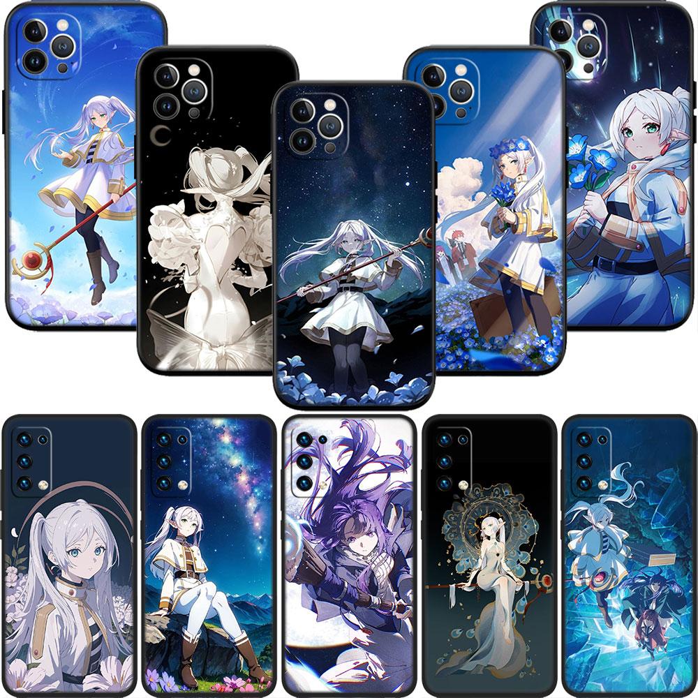 LO42 F-Frieren Мягкий чехол для телефона Samsung Galaxy S20 S21 S22 Ultra FE + Plus A21S A22 A24 A25 A26 A30 A30S A31