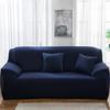 Elastic Solid Color 3 Seater Sofa Cover Dustproof Washable Stretch Couch Cover All-inclusive Extendable Sofa Protecter