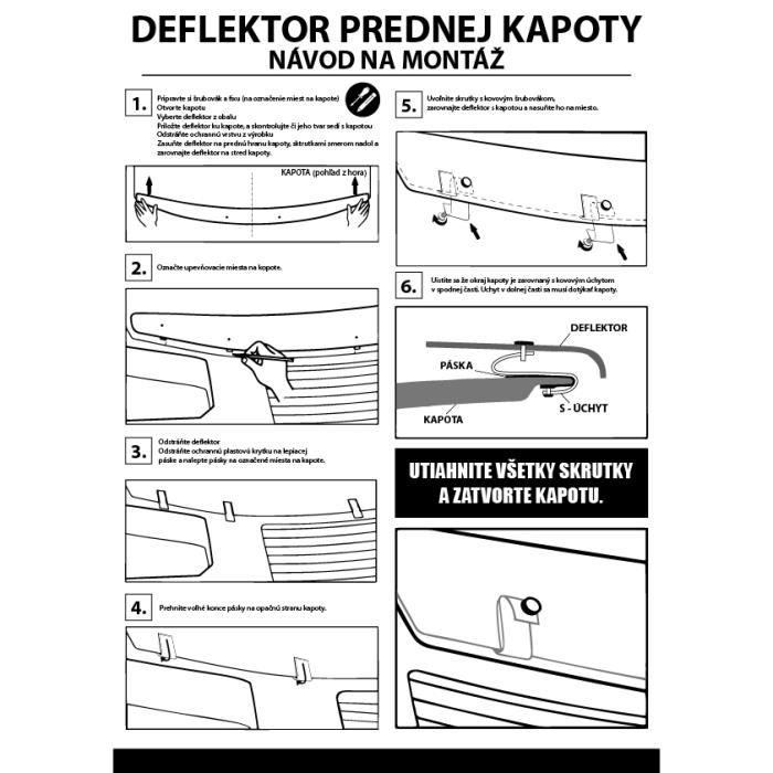 SCOUTT | Bra Capot Déflecteur Protection Pour Hyundai Tucson depuis 2021
