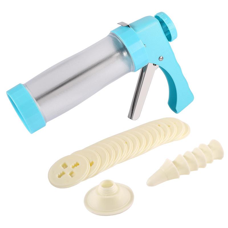 23Pcs Cookie Press Icing Decorator Plastic DIY Cake Cream Decor Making Machine Nozzles Mold Biscuit Maker Kitchen Baking Tools
