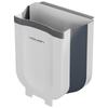Foldable kitchen trash can hanging household wall hanging bathroom living room cabinet special food waste sanitary bucket hanging wall