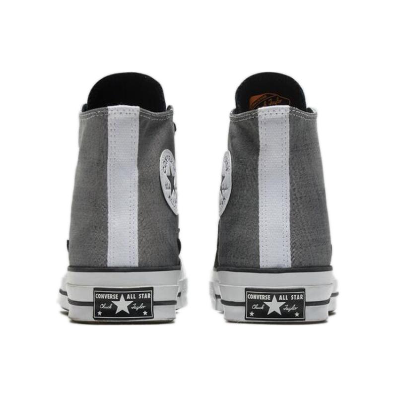 Converse 1970-е Удобные Повседневные Высокие Кеды Унисекс Черные Серые