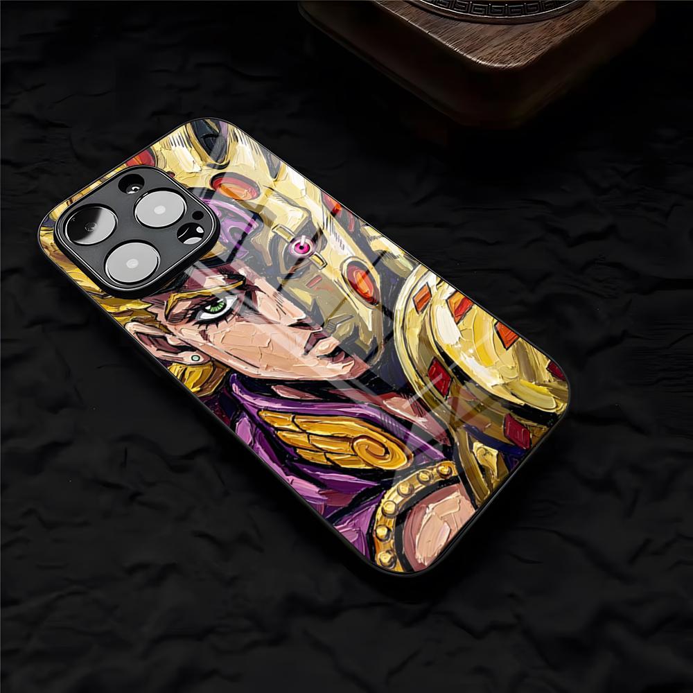 ГОРЯЧИЙ Чехол для телефона Аниме Jogo Для IPhone 17 Pro Max 16 15 14 Pro Max 13 11 X Xs Xr 8 7Plus Стеклянная крышка