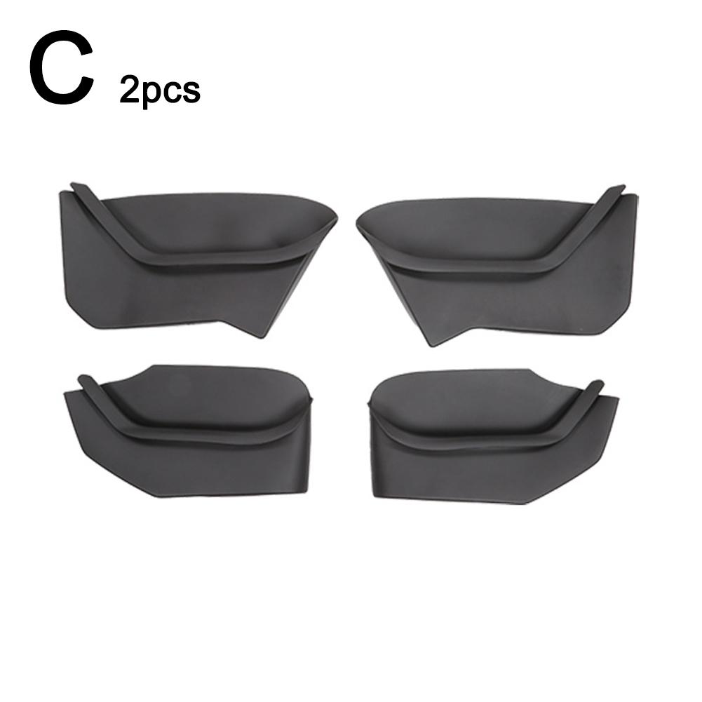 Car Door Side Storage Box Fit For Tesla Model Y Juniper 2025 Full-Cover Front/Rear Door Tray Organizer TPE Waterproof Pocket Box