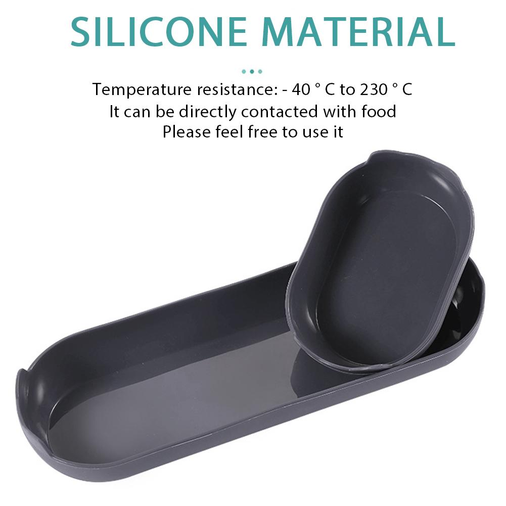 Силиконовая форма для хот-догов с антипригарным покрытием, форма для выпечки батона, многоразовая форма для хлеба, термостойкая, форма для выпечки багета, кухонные аксессуары