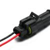 Высококачественные герметичные автомобильные разъемы с кабелем и гнездом 12 В 2-контактный электрический провод