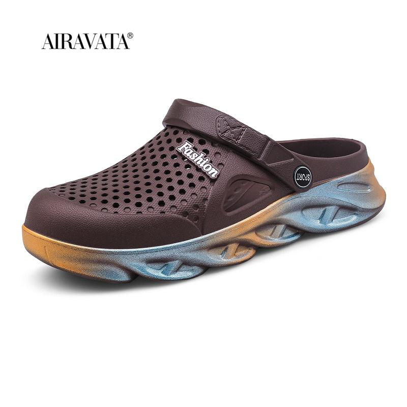 Мужские женские летние сандалии для пляжных видов спорта, парная обувь без шнуровки, тапочки, сабо, водные сандалии