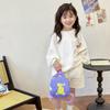 Kindergarten Middle And Small Class Students Schoolbag Cartoon Cute Bear Boys And Girls Backpack Children'S Backpack