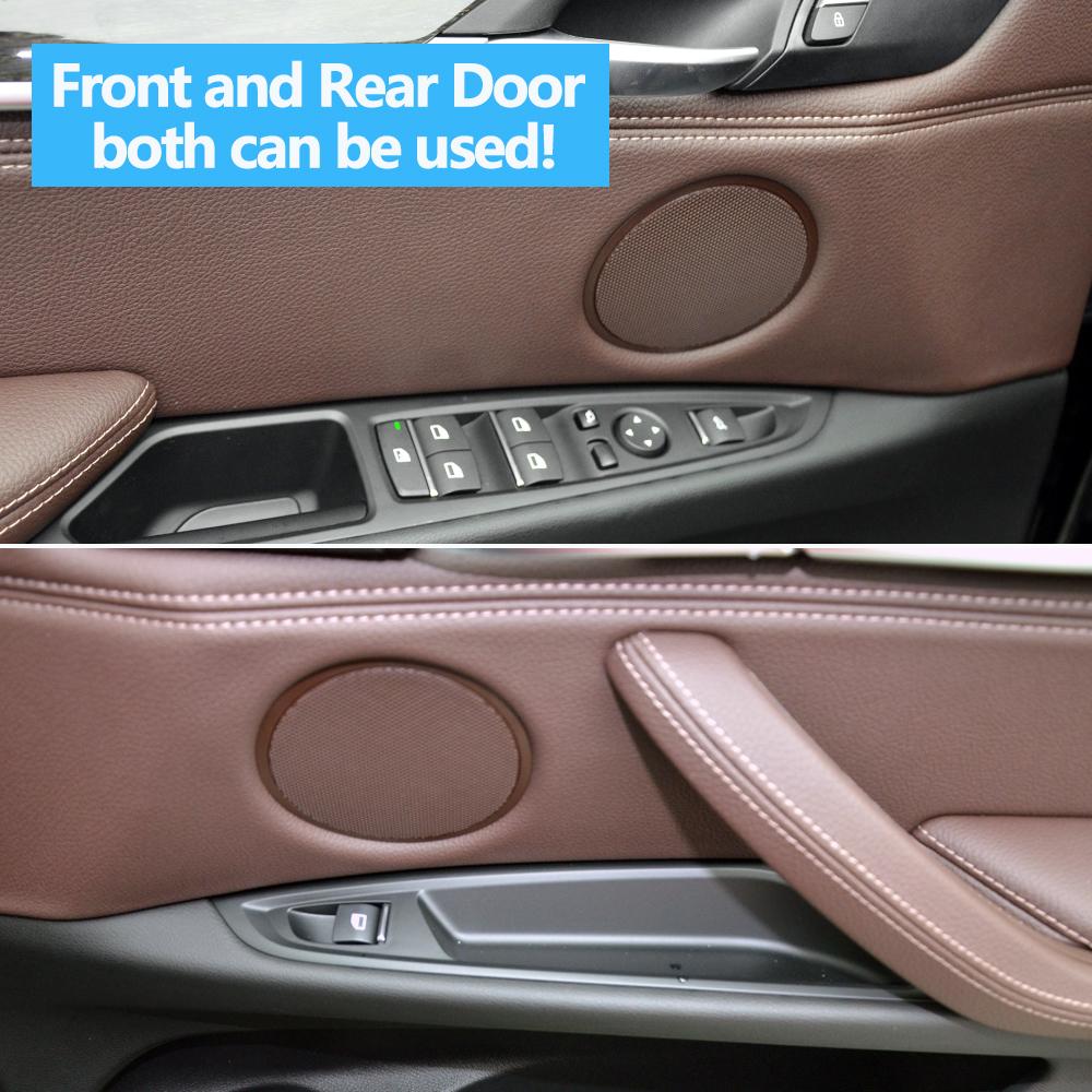 LHD RHD Car Interior Front Rear Door Upgraded Horn Loudspeaker Grill Sound Audio Cover For BMW X5 X6 F15 F16