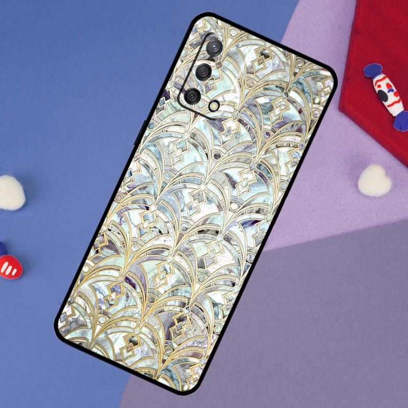 Приглушенный Марокканский Мозаичный Чехол Для Oppo A78 A18 A38 A74 A94 A54 A58 A98 A80 A60 A40 A96 A76 A16 A15 A17 A57 A5 A6 Pro