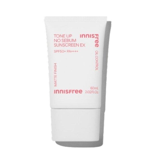 Innisfree Tone Up No Sebum Sunscreen SPF50+ PA ++++ 50ml