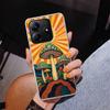 Boho Hippy Mushroom Sunrise Phone Case For Xiaomi Redmi Note 15 14 13 12S 12 11 Pro Plus 14S 11S 11E 10 10S 11T 5G Personalized