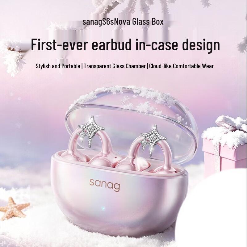 SANAG S6S Nova Bluetooth-наушники-клипсы для спорта