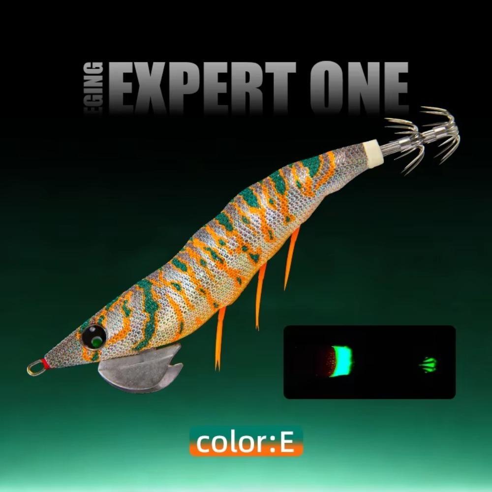 135mm Length Squid Jig Lure 18.5g Weight Artificial Squid Lure Sea Fishing Lure For Octopus