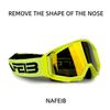 NAFEIB Motorcycle Goggles Men's Riding UV400 Windproof And Sand Resistant Detachable Off-road Helmet Goggles