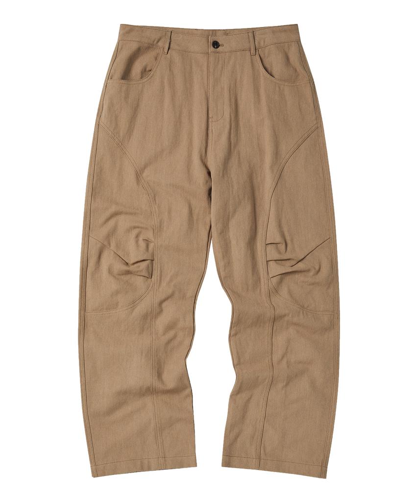 COMONINOZ Parachute Balloon Pants [Beige]