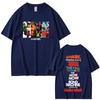 Summer New Hot Sale Rock Band Gorillaz Music Album Cover T-shirt Y2K Men Women Vintage Hip Hop Streetwear T-shirt Breathable and Comfortable Clothes