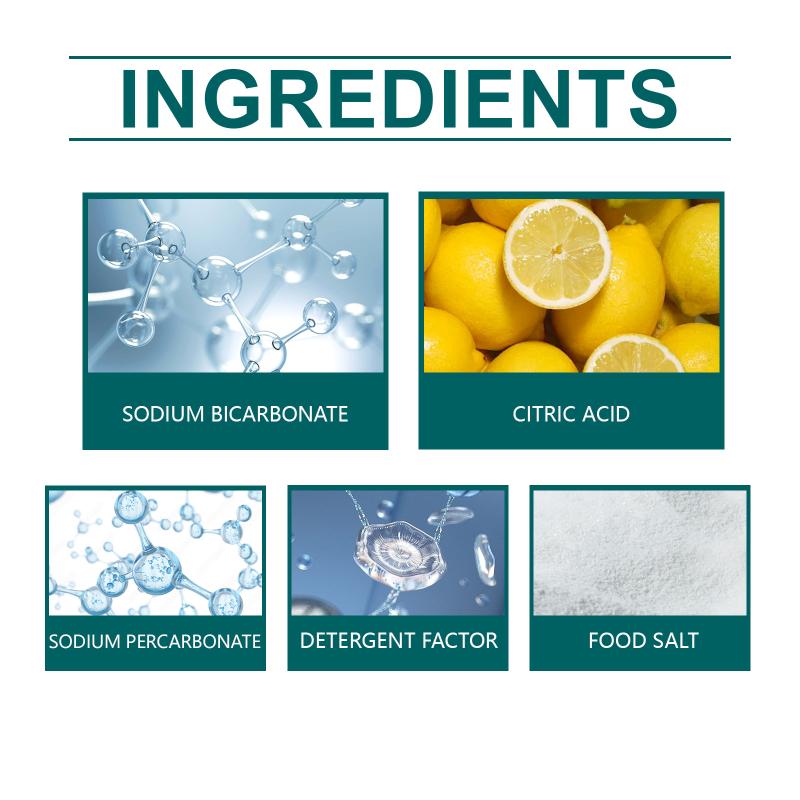 Powerful Kitchen Dishwasher Cleaner Tablets Removes Heavy Oil Stains For Household Dishwashing Machines