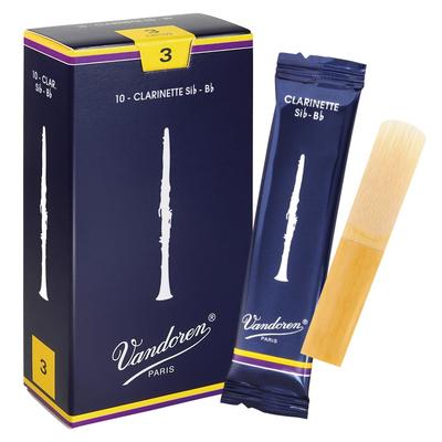 Трость для кларнета B Vandoren Traditional 3 жесткость