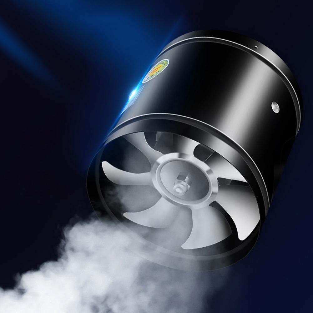 Мини-вытяжка металлическая 4 6 8 дюймов труба вентилятор 2800 об/мин канальный вентилятор малошумный вытяжной вентилятор для ванной комнаты кухни туалета столовой