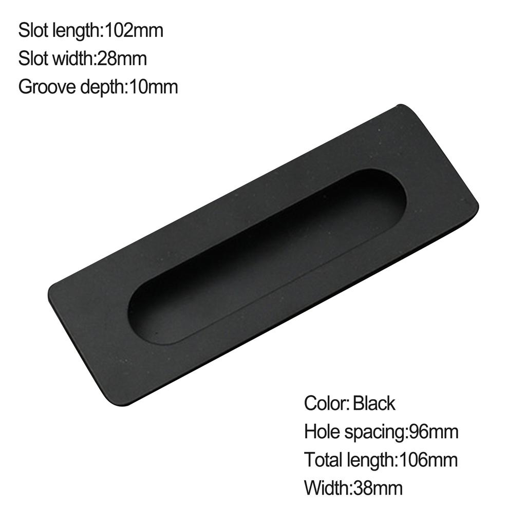 С винтами ручка шкафа цинковый сплав прорезная утопленная ручка 1 шт скрытая ручка удобная для мебели практичная