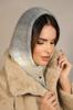 Balaclava Hood with Snap Fasteners, Beige Kamea-Virginia