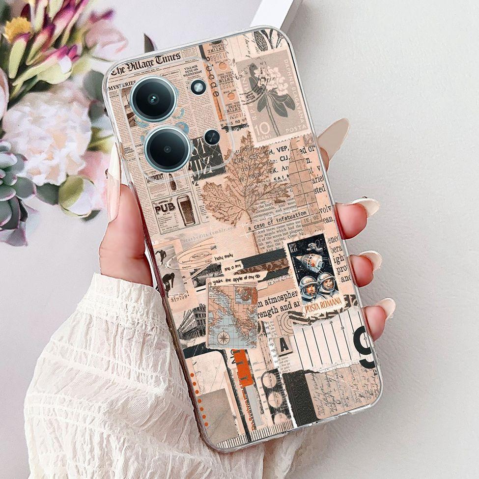 For Xiaomi Poco C85 4G Cover For Redmi 15C 4G Case Cute Cartoon Luxury Cool Boy Girls Fashion Butterfly Bumper Casing 25078RA3EA