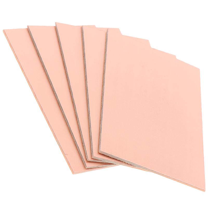 5Pcs 7*10Cm Single Side Circuit Board Copper Clad Universal Pcb Circuit Board