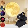 LED Earth Moon Projection Lamp USB 5V 15 Projection Effects Atmosphere Led Night Light for Kids Bedroom Wall Decor Birthday Gift
