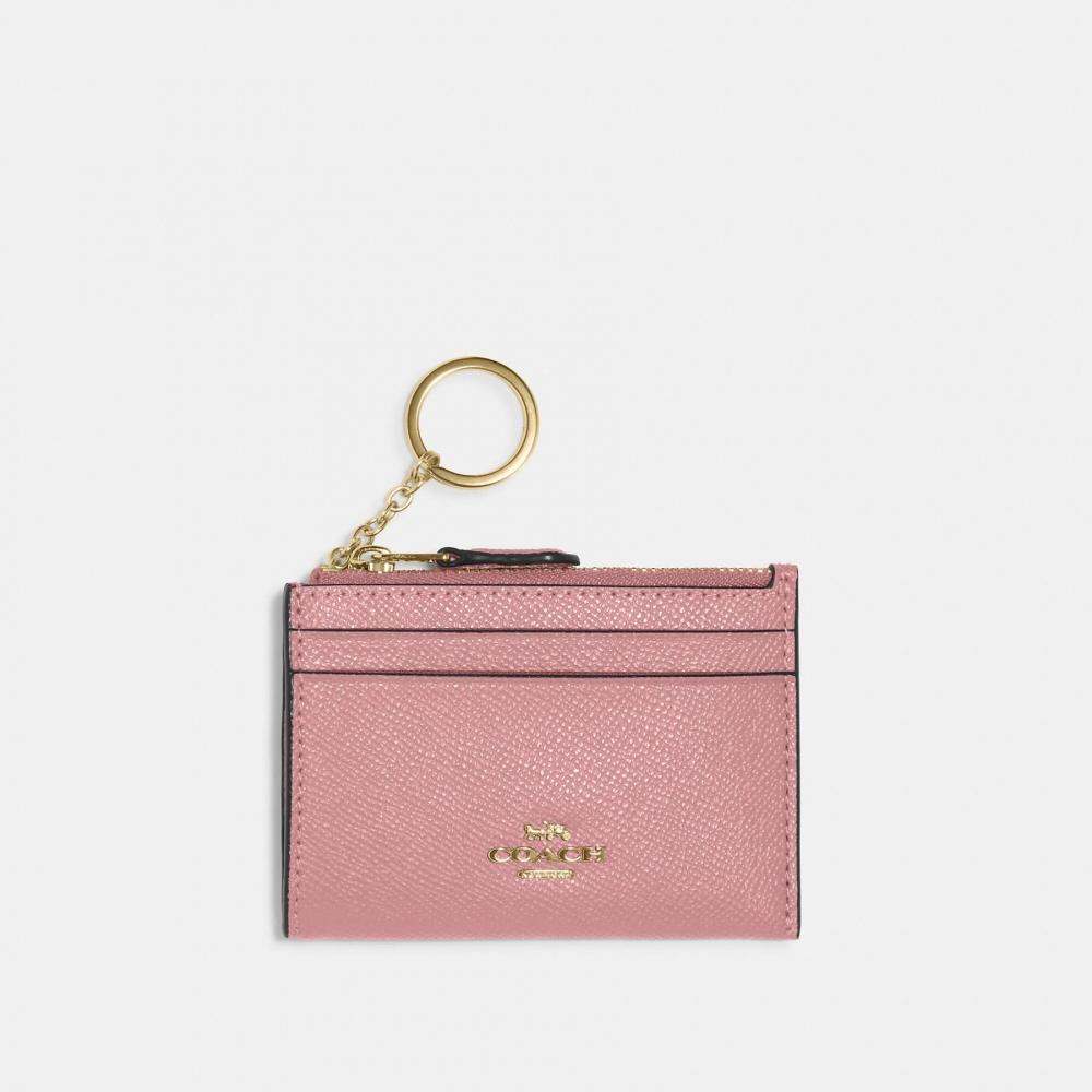 Coach Мини Скинни Чехол для ID Золотой Черный