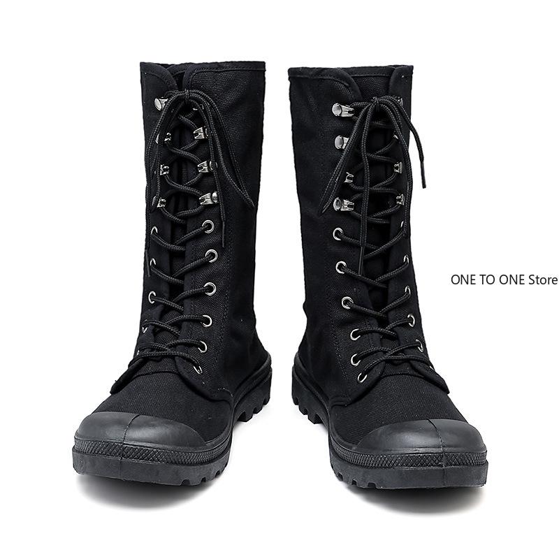 Мужские ботинки для активного отдыха, модные высокие холщовые туфли, мужская повседневная обувь, ботильоны, черные высокие ботинки, мокасины Zapatos De Hombre для мужчин