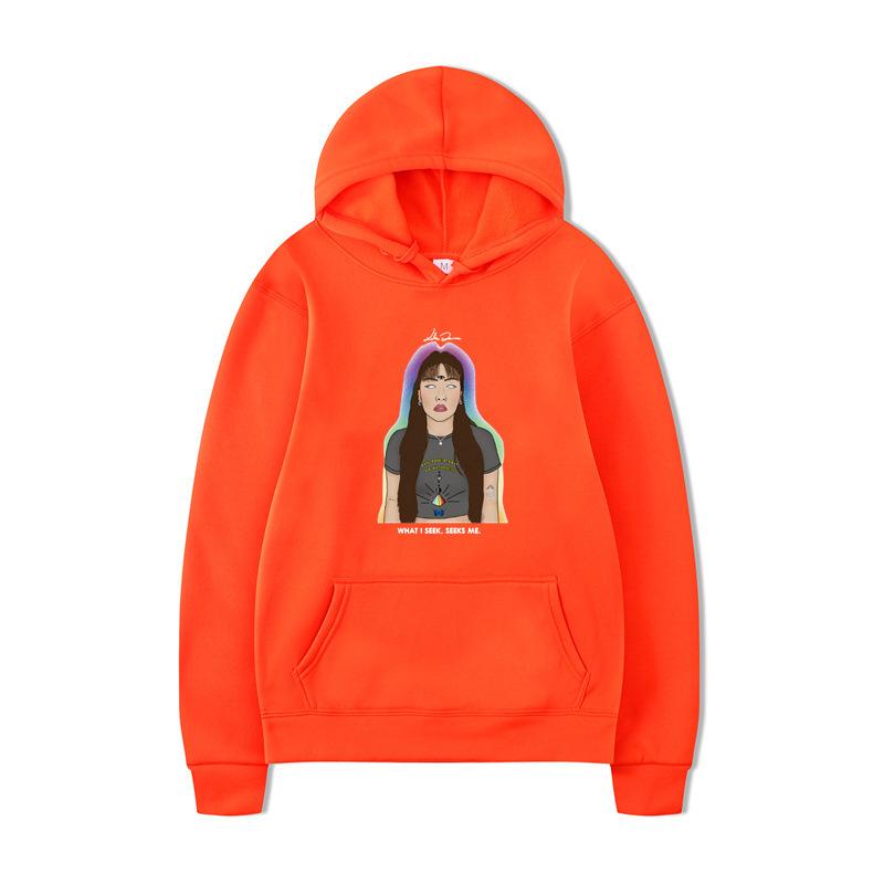 Осень Зима Мужские Толстовки Мальчики Харадзюку Девочки Хип-Хоп Пуловер Оверсайз Необычный Музыкальный Подарок Повседневная Свободная Удобная Толстовка