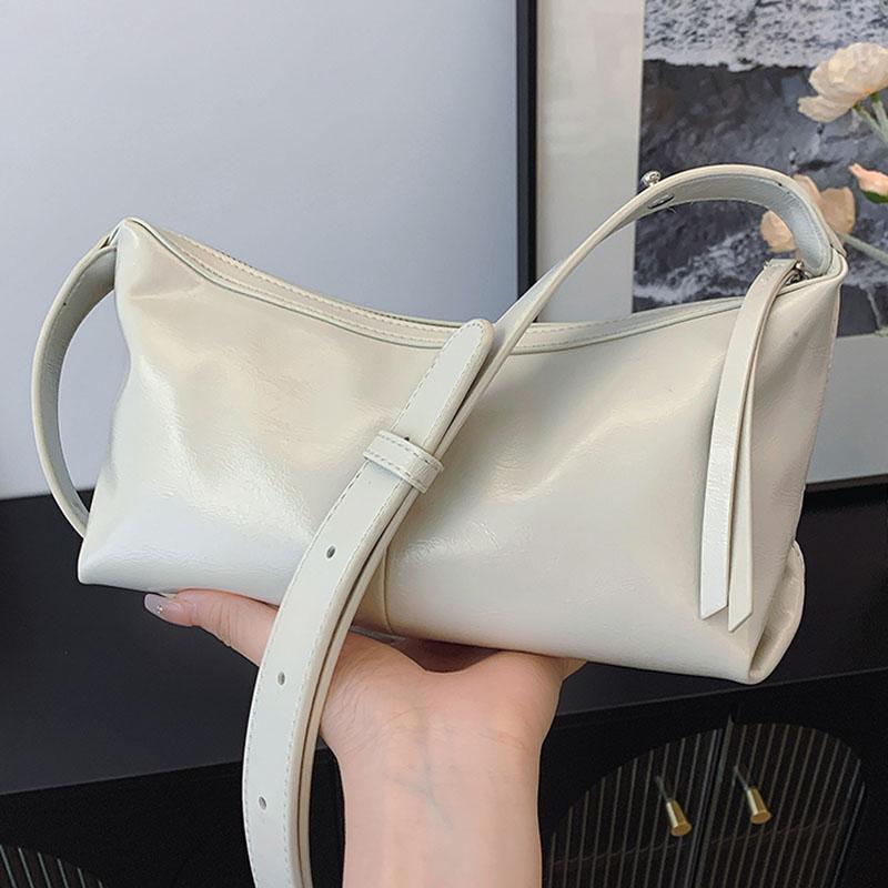 Простые красные сумки через плечо для женщин, модные повседневные сумки через плечо для поездок на работу, универсальные женские сумки