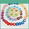 Themed Nature Wooden Lifecycle Puzzle Toy For Children Cognitive Skills Building