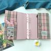 Jeans Plaid Patchwork Binder A5 Photocard Collect Book Button Lock 3inch Photocards Holder 4grid Photo Album Card Collector Gift
